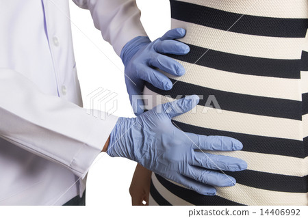 Doctor Giving Health Check To Pregnant Woman Doctor Giving Health Check To Pregnant Woman 14406992