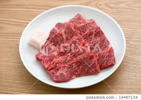 烤肉的Calby肉 14407134