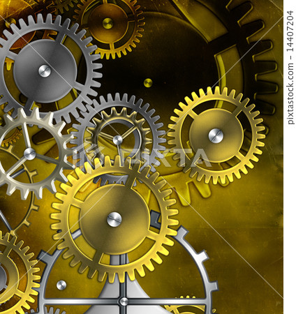 steampunk old gear mechanism steampunk old gear mechanism 14407204