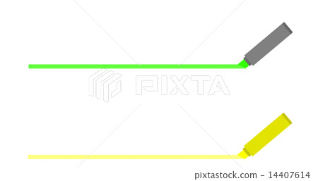 Illustration with horizontal horizontal lines drawn with a marker at important points 14407614