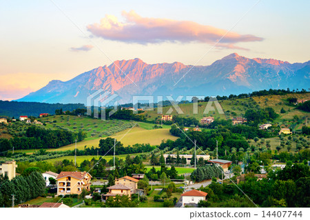 Italian landscape 14407744