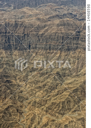 oman mountains aerial view landscape 14408598