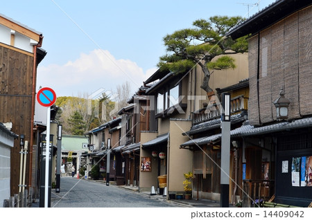 京都七家餐廳的街道 14409042
