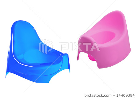 potty for baby on white 14409394
