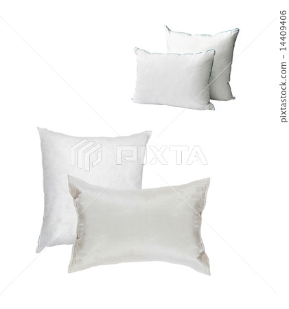 White pillows 14409406