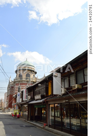 Kyoto-shi Nishi Honganji temple town 14410791