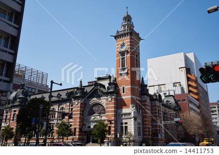 Tower of Jack at sunny day (Yokohama tri-tower), horizontal composition Tower of Jack at sunny day (Yokohama tri-tower), horizontal composition 14411753