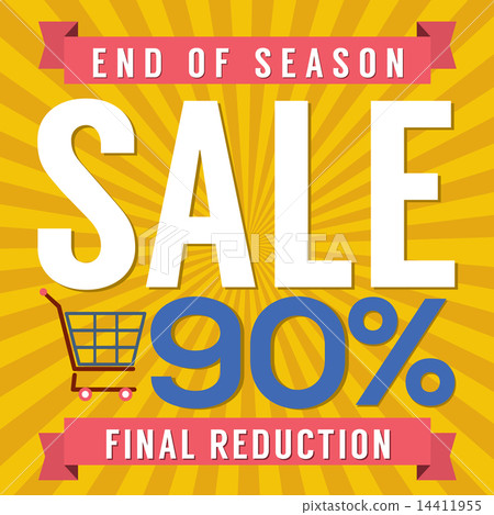 90 Percent End of Season Sale 14411955