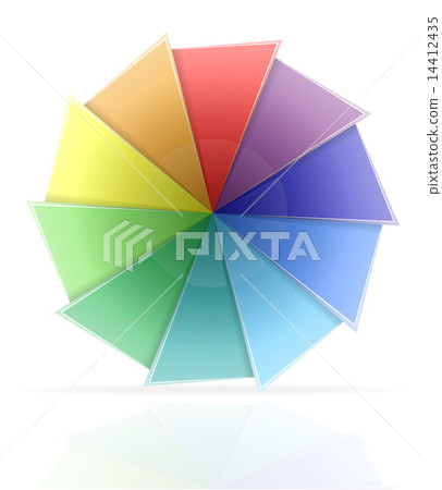 color palette vector illustration color palette vector illustration 14412435