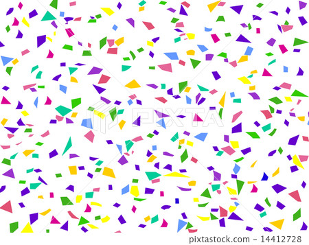 五彩紙屑的背景材料 14412728