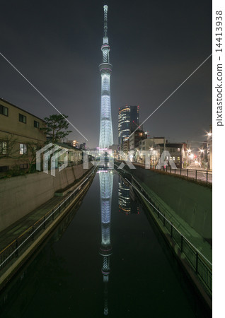 Sky tree Saki's inverted tree 14413938
