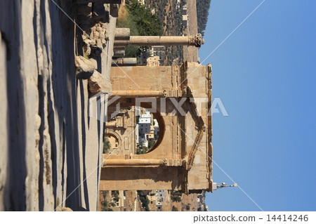 Northern gate in Jerash (Jordan) Northern gate in Jerash (Jordan) 14414246