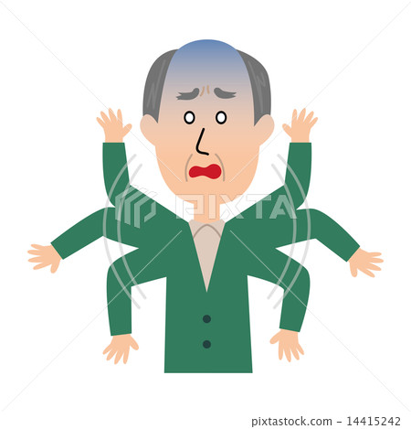 一個在恐慌中翩翩起舞的老人 14415242