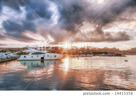 Porto Rotondo harbor in Sardinia, Italy Porto Rotondo harbor in Sardinia, Italy 14415358