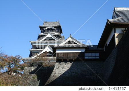 Ishigaki of Kumamoto Castle 14415367