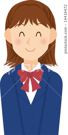 學校的女生 14416472