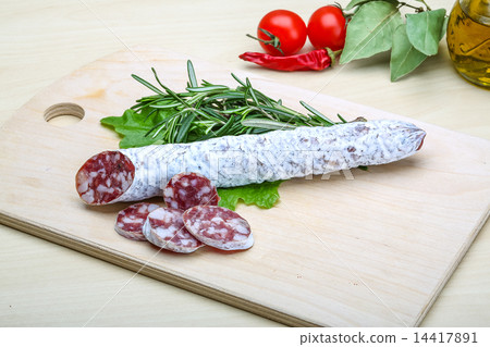 Spanish sausage - fuet Spanish sausage - fuet 14417891