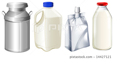 Different milk containers 14427121