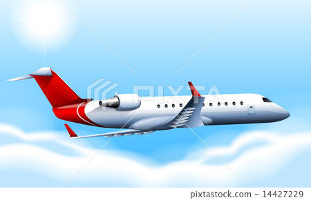A cruising plane in the sky A cruising plane in the sky 14427229