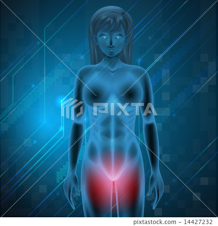 Female menstrual pain 14427232