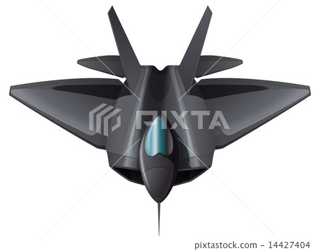 A gray fighterjet flying A gray fighterjet flying 14427404