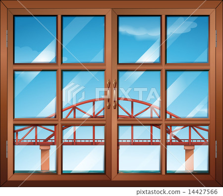 A window across the bridge 14427566