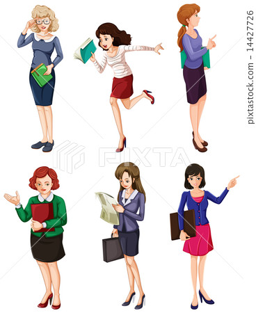 Different businesswomen Different businesswomen 14427726
