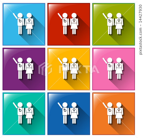 Icons for family planning 14427930