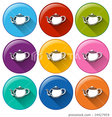 Teakettle icons Teakettle icons 14427959