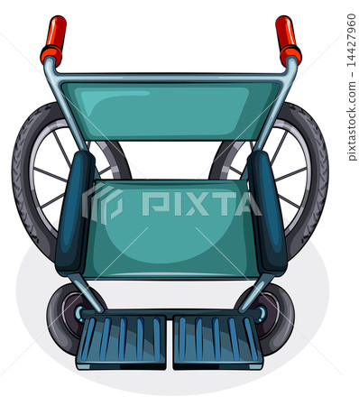 Aerial view of a wheelchair Aerial view of a wheelchair 14427960