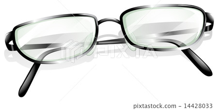 A topview of an eyeglass 14428033