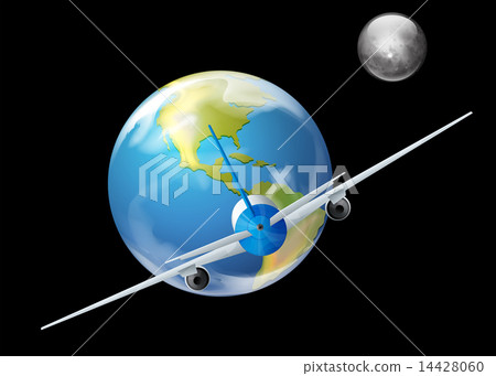 Earth and the plane Earth and the plane 14428060