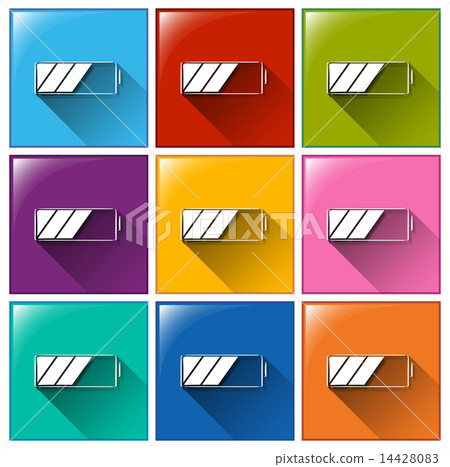 Battery icons Battery icons 14428083