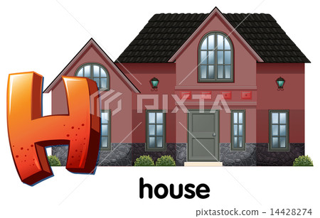 A letter H for house A letter H for house 14428274