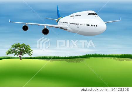 A plane about to land 14428308