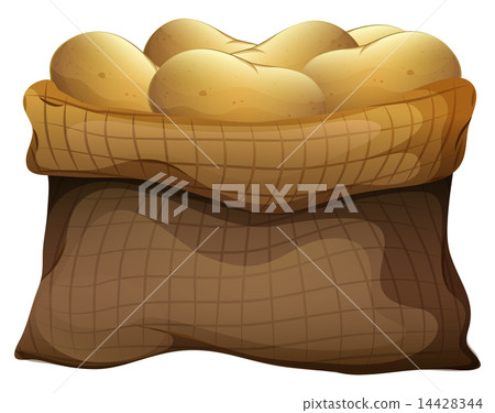 A sack of potatoes 14428344
