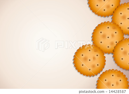 Empty template with biscuits Empty template with biscuits 14428587