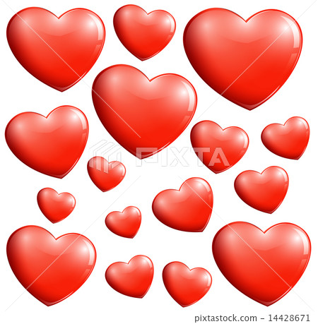 Small and big hearts 14428671