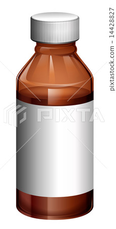 A light brown medical bottle 14428827