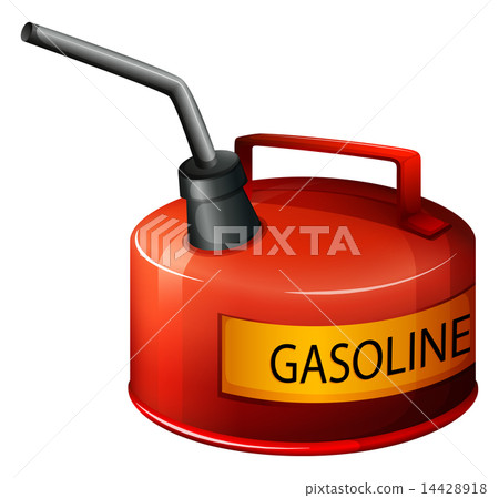 A red gasoline container 14428918