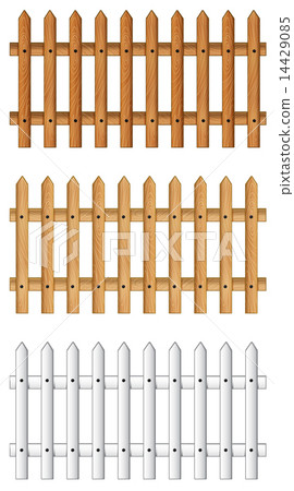 Wooden fences 14429085