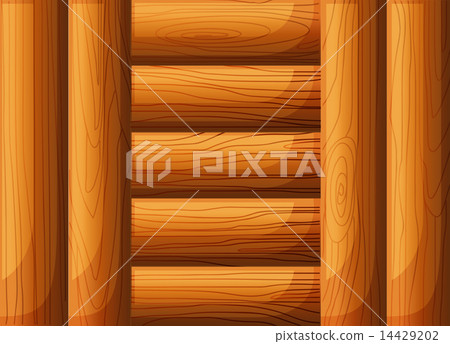 A topview of a wooden table A topview of a wooden table 14429202