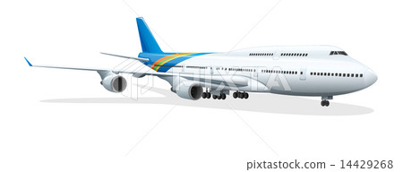 Accurate aeroplane illustration 14429268