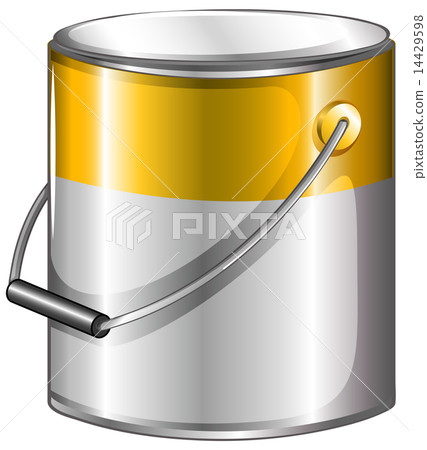 A yellow paint 14429598