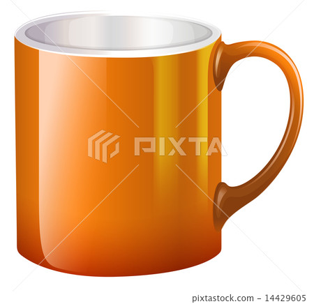 A big orange mug 14429605