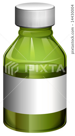 A medical bottle with cover A medical bottle with cover 14430004
