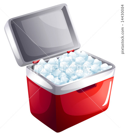 A bucket of icecubes 14430084