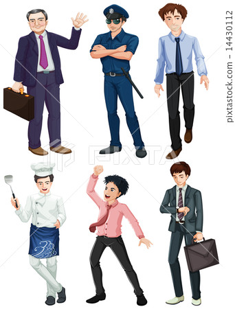 Different professions of men Different professions of men 14430112