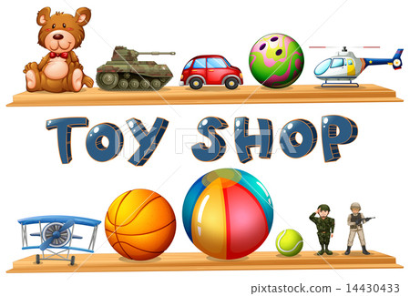 A toy shop A toy shop 14430433