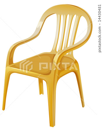 An orange chair An orange chair 14430481
